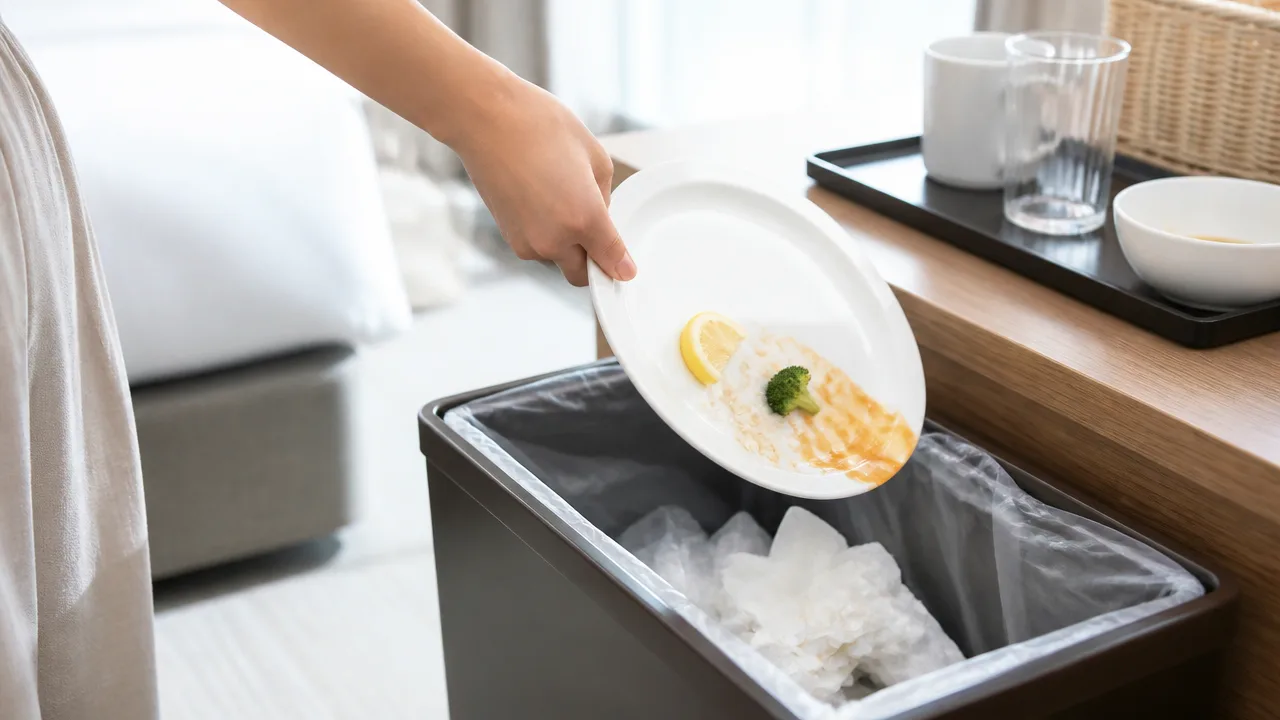 ホテルのゴミ箱に捨てていいものは?分別や注意点を解説