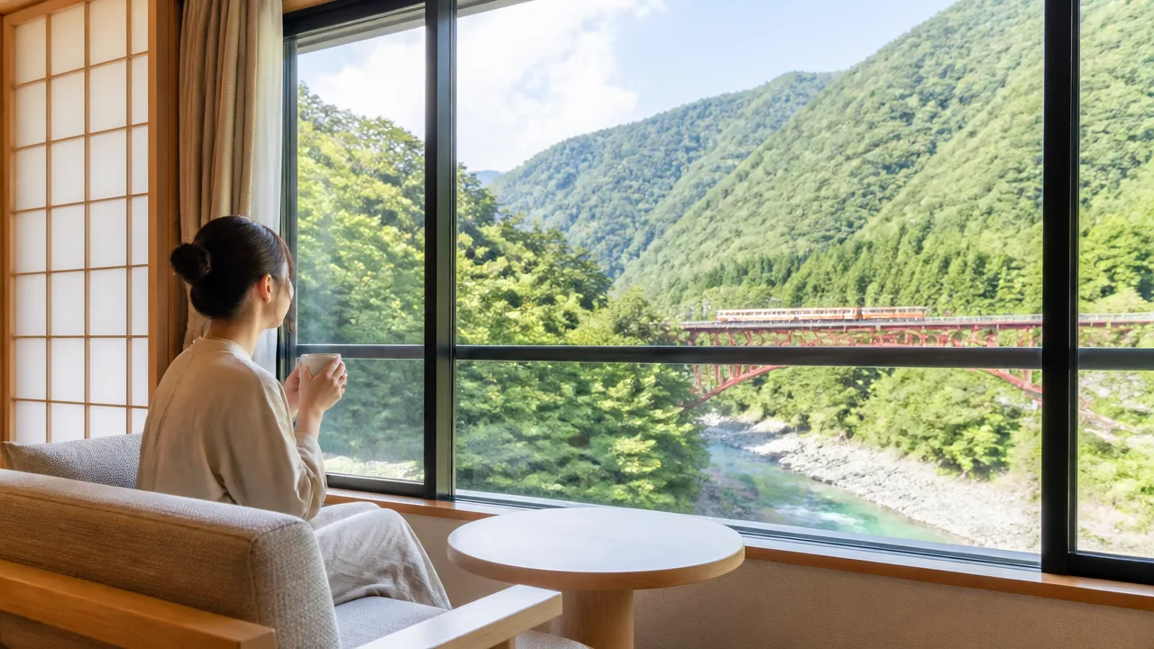 黒部・宇奈月温泉 やまのは本館と別館の違いは?客室や眺望を比較