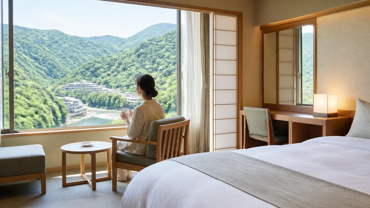 黒部・宇奈月温泉 やまのは本館と別館の違いは?客室や眺望を比較